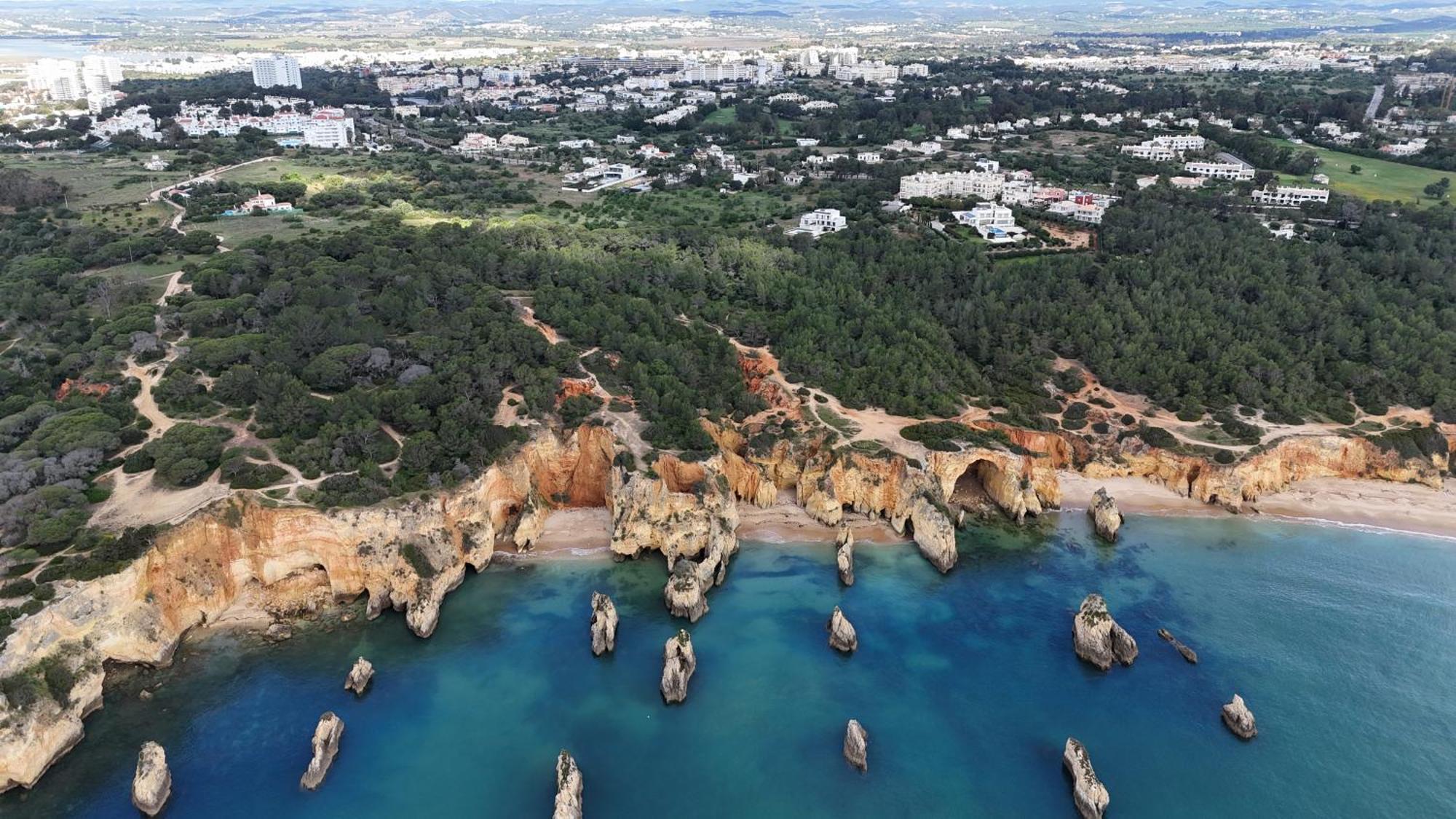 Ferienwohnung Luxury Modern T2 Ocean View - Free Parking - Pool Alvor Exterior foto